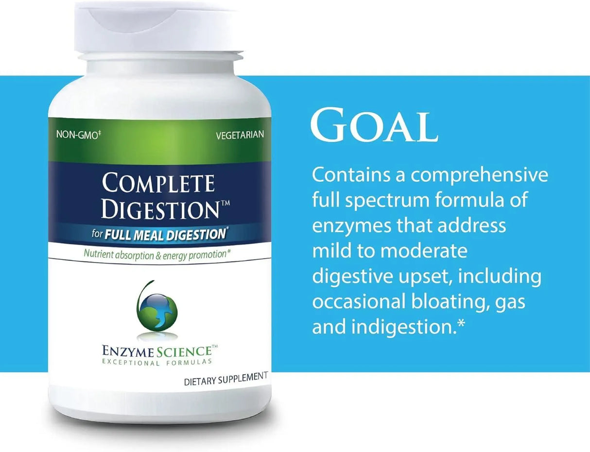 ENZYME SCIENCE - Enzyme Science Complete Digestion 90 Capsulas - The Red Vitamin MX - Suplementos Alimenticios - {{ shop.shopifyCountryName }}