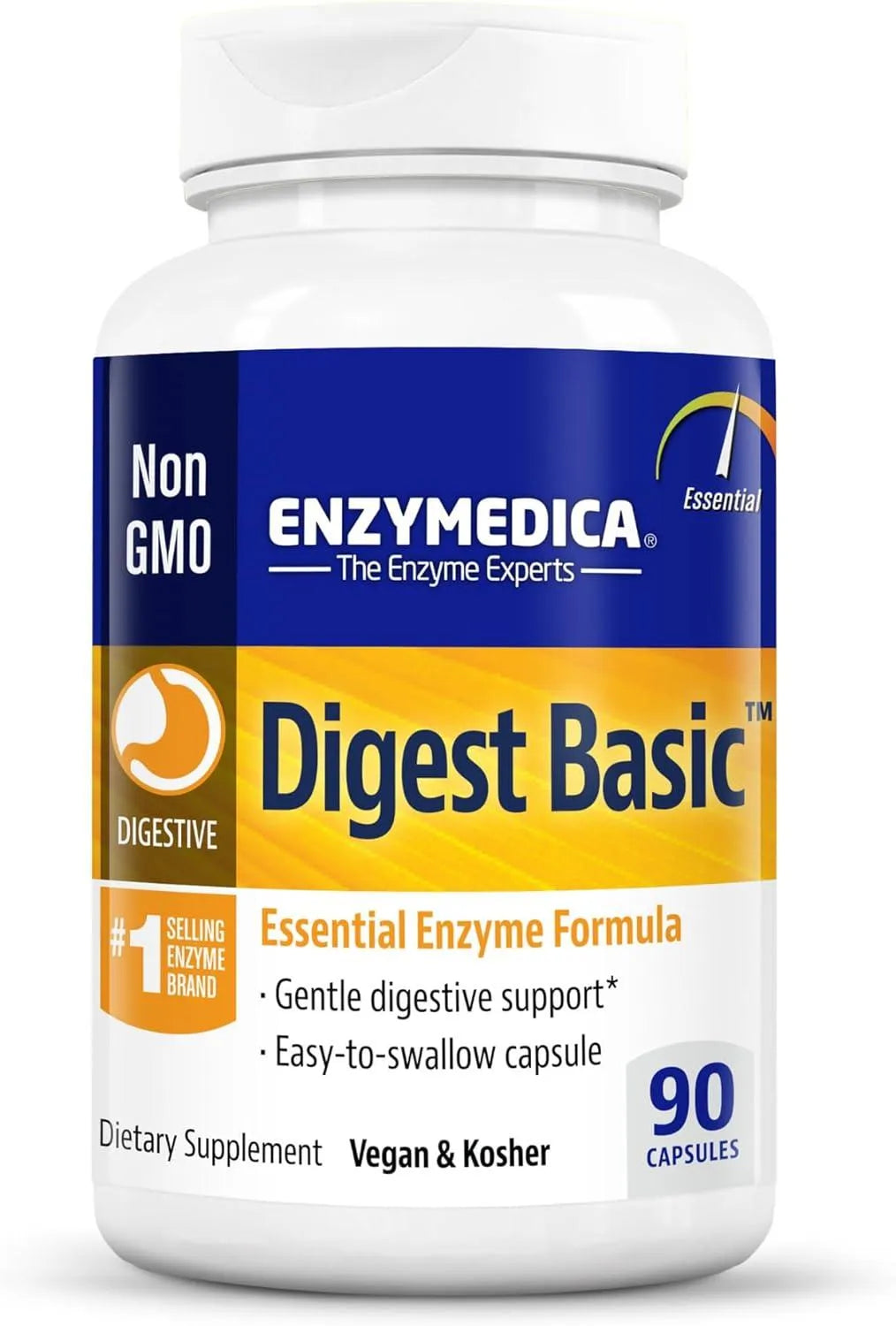 ENZYMEDICA - Enzymedica Digest Basic Essential Enzyme 90 Capsulas - The Red Vitamin MX - Suplementos Alimenticios - {{ shop.shopifyCountryName }}