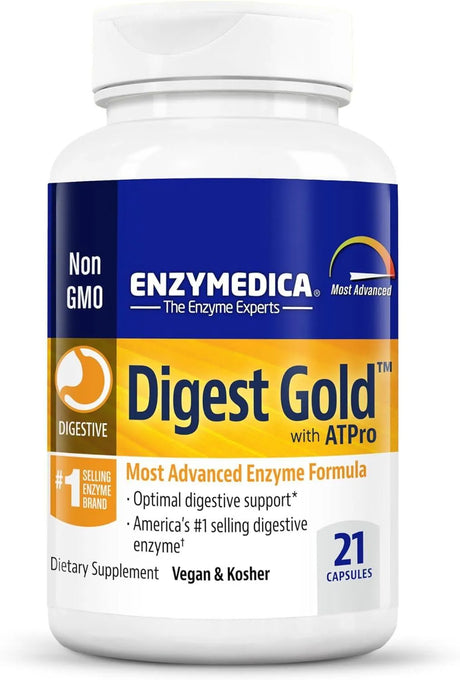 ENZYMEDICA - Enzymedica Digest Gold + ATPro 21 Capsulas - The Red Vitamin MX - Suplementos Alimenticios - {{ shop.shopifyCountryName }}