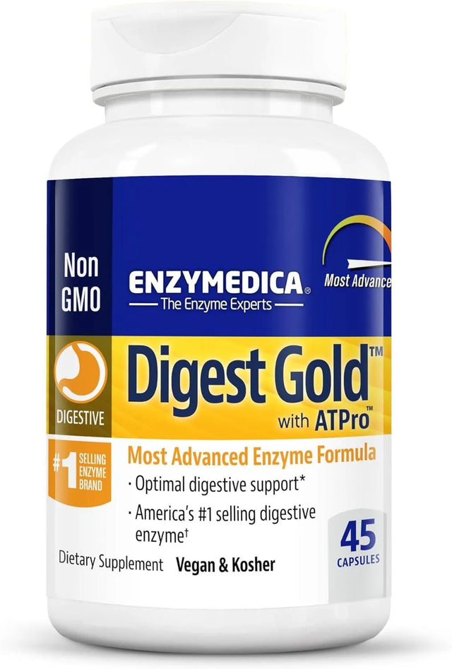 ENZYMEDICA - Enzymedica Digest Gold + ATPro 45 Capsulas - The Red Vitamin MX - Suplementos Alimenticios - {{ shop.shopifyCountryName }}