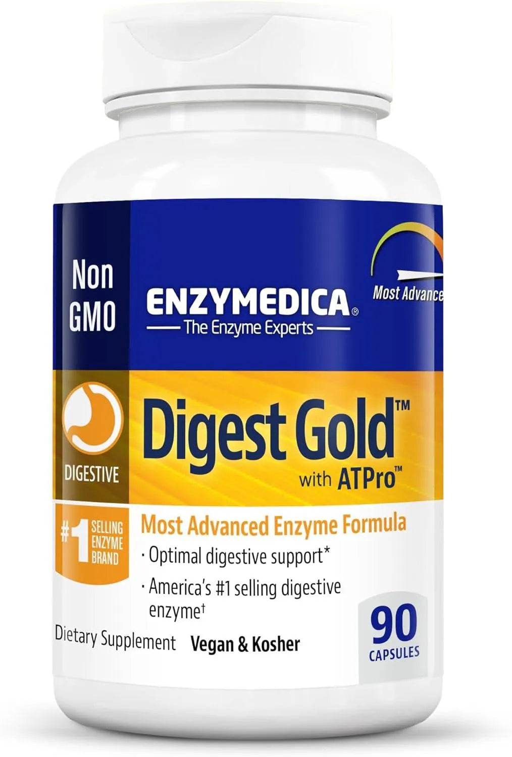 ENZYMEDICA - Enzymedica Digest Gold + ATPro 90 Capsulas - The Red Vitamin MX - Suplementos Alimenticios - {{ shop.shopifyCountryName }}