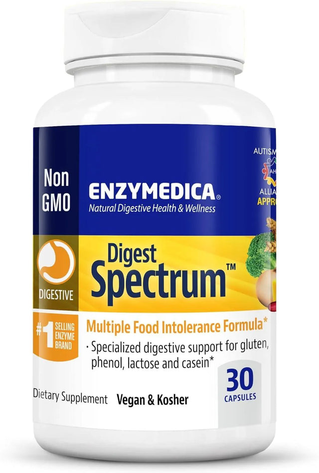 ENZYMEDICA - Enzymedica Digest Spectrum 30 Capsulas - The Red Vitamin MX - Suplementos Alimenticios - {{ shop.shopifyCountryName }}