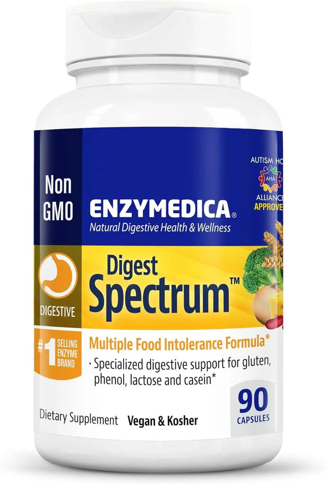 ENZYMEDICA - Enzymedica Digest Spectrum 90 Capsulas - The Red Vitamin MX - Suplementos Alimenticios - {{ shop.shopifyCountryName }}