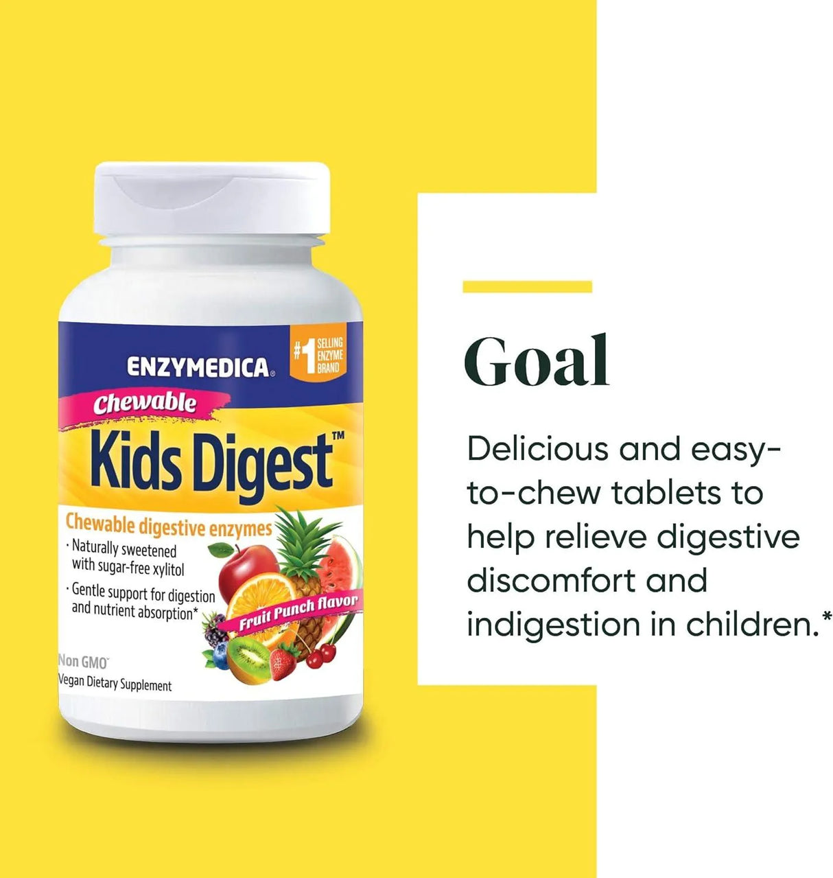 ENZYMEDICA - Enzymedica Kids Digest 90 Tabletas Masticables - The Red Vitamin MX - Suplementos Alimenticios - {{ shop.shopifyCountryName }}