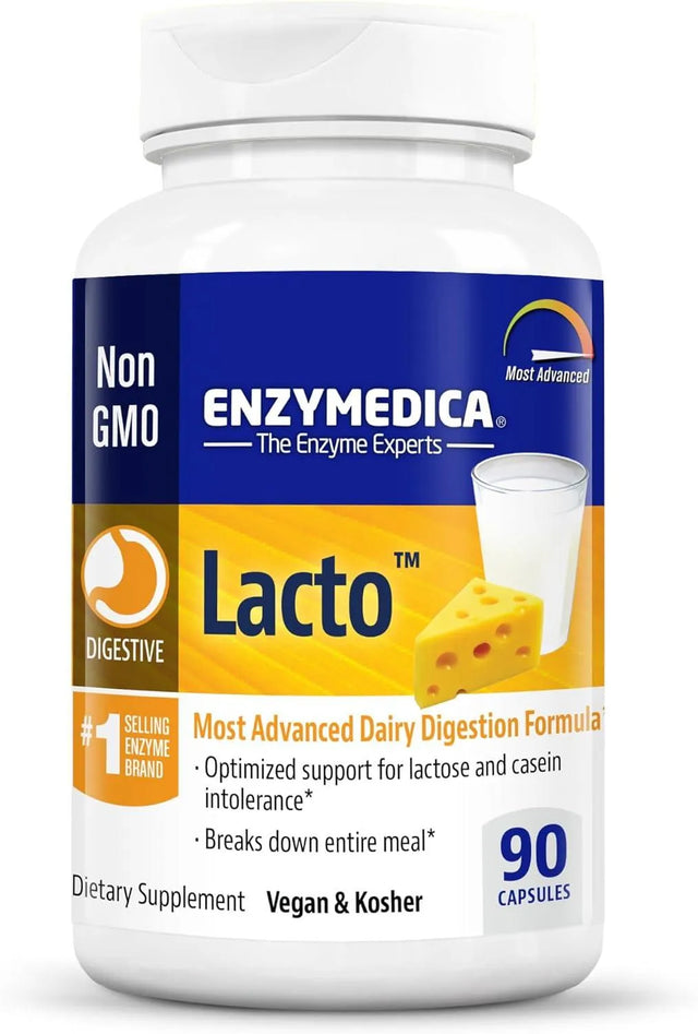 ENZYMEDICA - Enzymedica Lacto 90 Capsulas - The Red Vitamin MX - Suplementos Alimenticios - {{ shop.shopifyCountryName }}