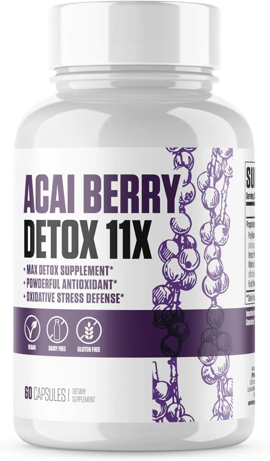 EPN SUPPLEMENTS - EPN Supplements Acai Berry Detox 60 Capsulas - The Red Vitamin MX - Suplementos Alimenticios - {{ shop.shopifyCountryName }}