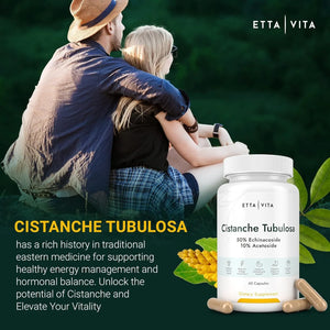 ETTA VITA - Etta Vita Potent Cistanche Tubulosa 500Mg. 60 Capsulas - The Red Vitamin MX - Suplementos Alimenticios - {{ shop.shopifyCountryName }}