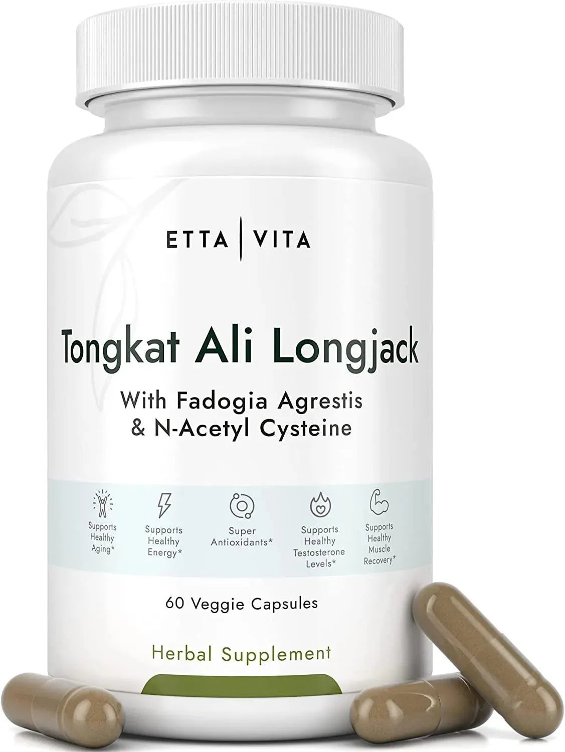 ETTA VITA - Etta Vita Tongkat Ali 700Mg. & Fadogia Agrestis 600Mg. 60 Capsulas - The Red Vitamin MX - Suplementos Alimenticios - {{ shop.shopifyCountryName }}