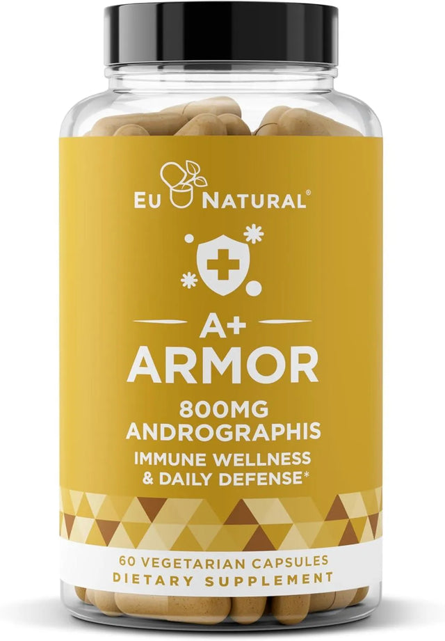 EU NATURAL - Eu Natural A+ Armor Andrographis Pure 800Mg. 60 Capsulas Blandas - The Red Vitamin MX - Suplementos Alimenticios - {{ shop.shopifyCountryName }}