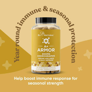 EU NATURAL - Eu Natural A+ Armor Andrographis Pure 800Mg. 60 Capsulas Blandas - The Red Vitamin MX - Suplementos Alimenticios - {{ shop.shopifyCountryName }}