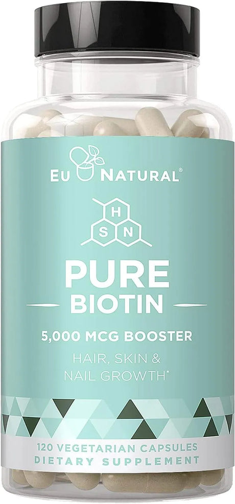 EU NATURAL - Eu Natural Biotin 5000 mcg 120 Capsulas Blandas - The Red Vitamin MX - Suplementos Alimenticios - {{ shop.shopifyCountryName }}