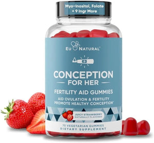 EU NATURAL - Eu Natural Conception for Her Fertility Gummies 75 Gomitas - The Red Vitamin MX - Suplementos Alimenticios - {{ shop.shopifyCountryName }}