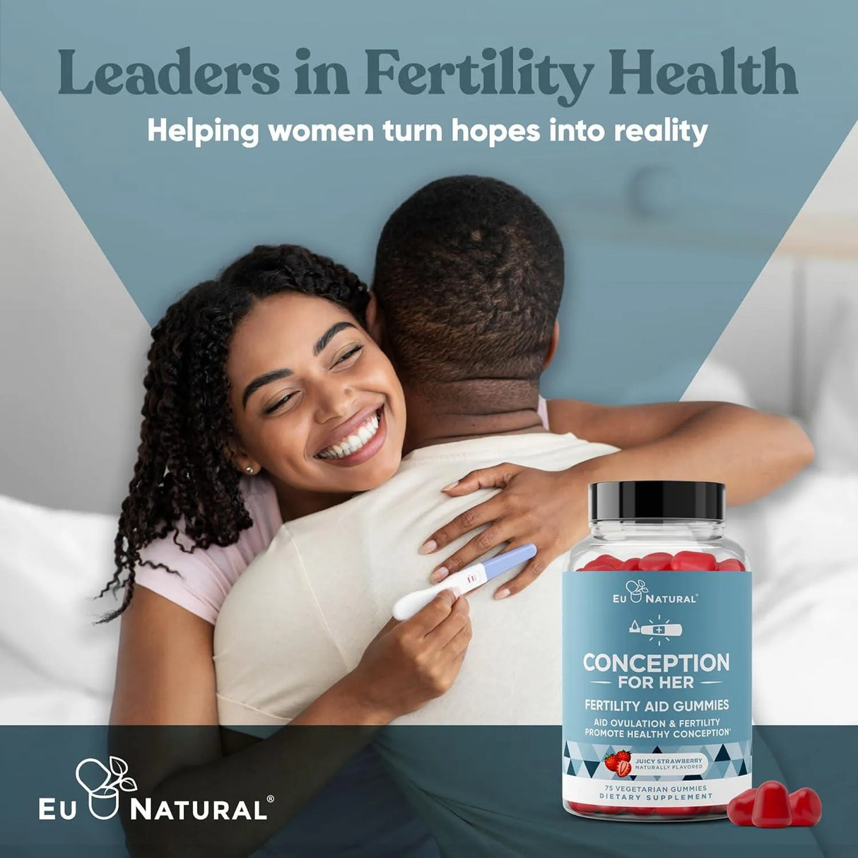 EU NATURAL - Eu Natural Conception for Her Fertility Gummies 75 Gomitas - The Red Vitamin MX - Suplementos Alimenticios - {{ shop.shopifyCountryName }}