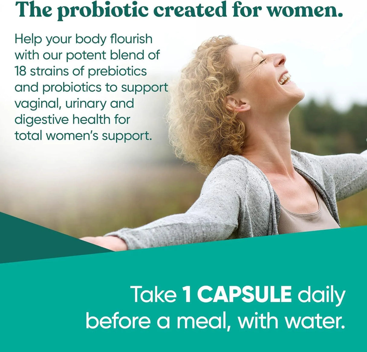 EU NATURAL - Eu Natural Flourish Probiotics + Prebiotics for Women 30 Capsulas - The Red Vitamin MX - Suplementos Alimenticios - {{ shop.shopifyCountryName }}