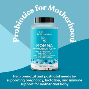 EU NATURAL - Eu Natural Momma Prenatal Probiotics Mom & Baby 30 Capsulas - The Red Vitamin MX - Suplementos Alimenticios - {{ shop.shopifyCountryName }}