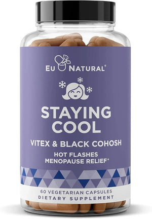 EU NATURAL - Eu Natural Staying Cool Menopause Supplements for Women 60 Capsulas Blandas - The Red Vitamin MX - Suplementos Alimenticios - {{ shop.shopifyCountryName }}