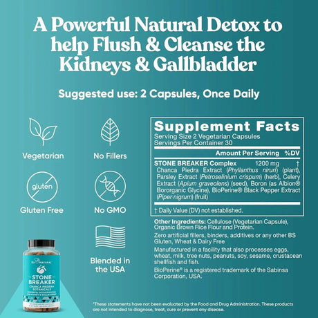 EU NATURAL - Eu Natural Stone Breaker 60 Capsulas - The Red Vitamin MX - Suplementos Alimenticios - {{ shop.shopifyCountryName }}