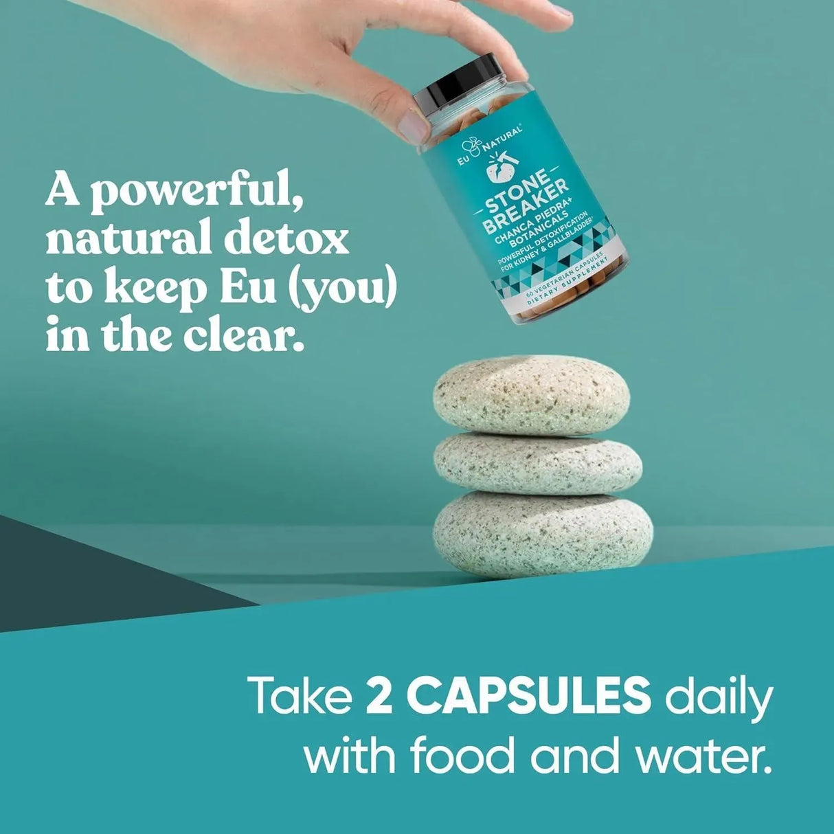 EU NATURAL - Eu Natural Stone Breaker 60 Capsulas - The Red Vitamin MX - Suplementos Alimenticios - {{ shop.shopifyCountryName }}