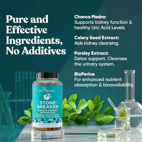EU NATURAL - Eu Natural Stone Breaker 60 Capsulas - The Red Vitamin MX - Suplementos Alimenticios - {{ shop.shopifyCountryName }}