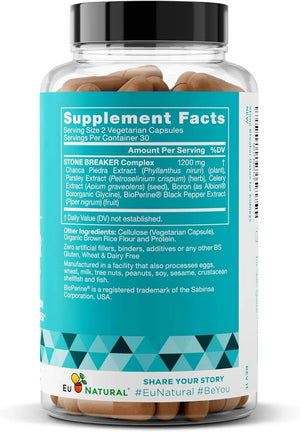 EU NATURAL - Eu Natural Stone Breaker 60 Capsulas - The Red Vitamin MX - Suplementos Alimenticios - {{ shop.shopifyCountryName }}