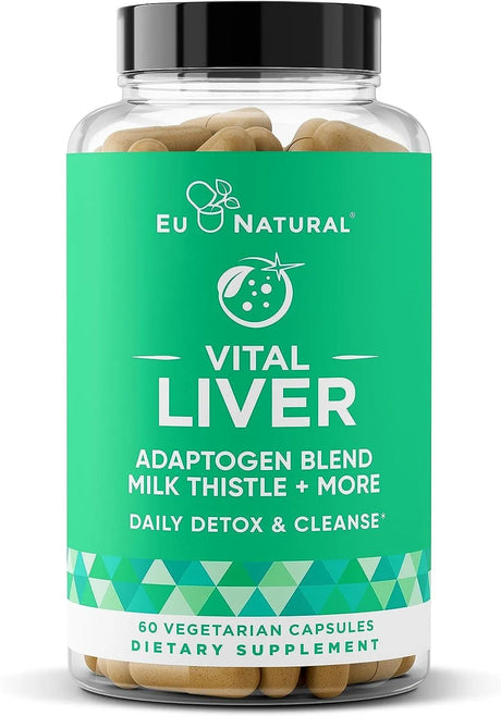 EU NATURAL - Eu Natural Vital Liver Cleanse Detox & Repair 60 Capsulas - The Red Vitamin MX - Suplementos Alimenticios - {{ shop.shopifyCountryName }}