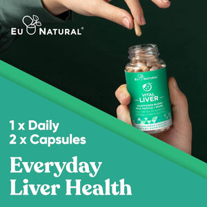 EU NATURAL - Eu Natural Vital Liver Cleanse Detox & Repair 60 Capsulas - The Red Vitamin MX - Suplementos Alimenticios - {{ shop.shopifyCountryName }}