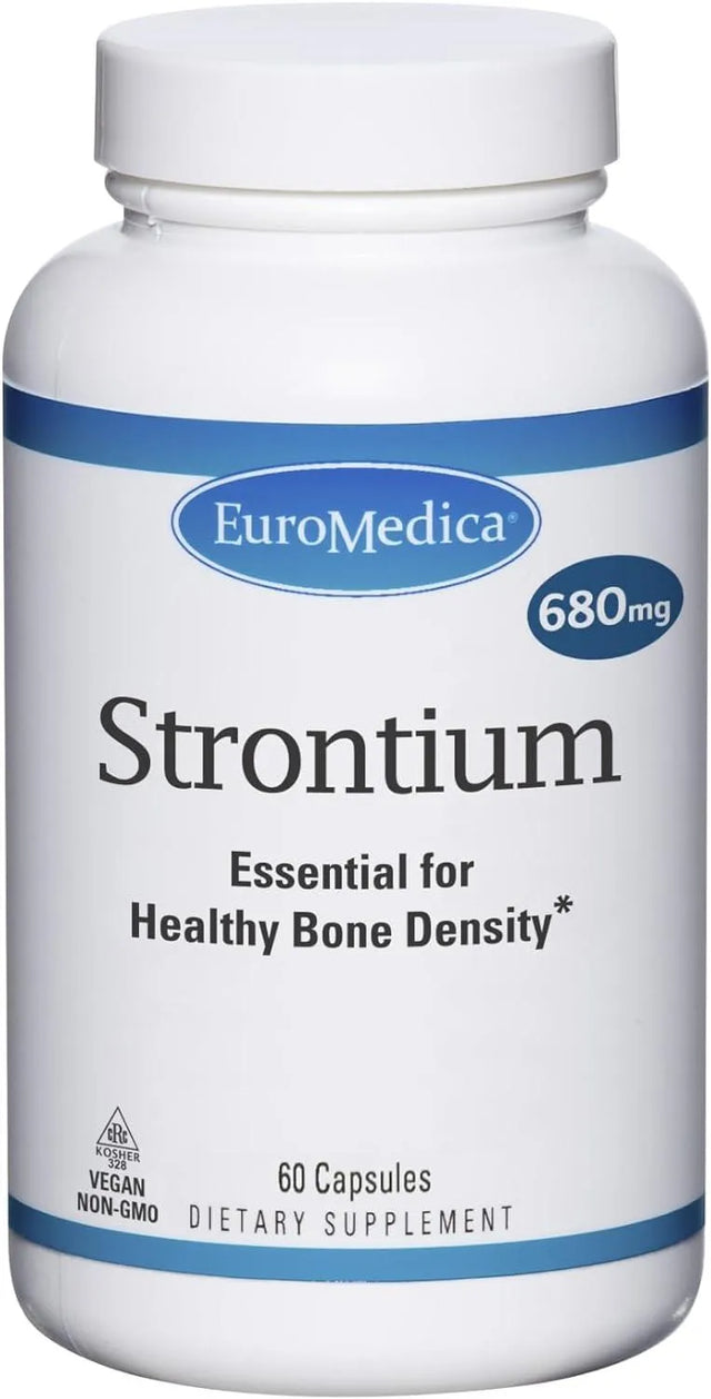 EUROMEDICA - EuroMedica Strontium 60 Capsulas - The Red Vitamin MX - Suplementos Alimenticios - {{ shop.shopifyCountryName }}