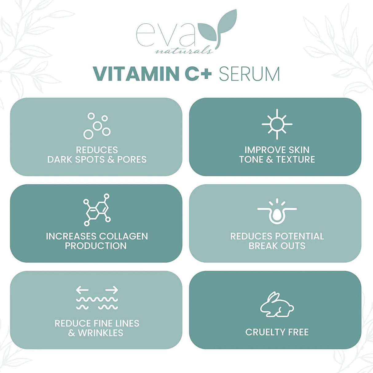 EVA NATURALS - Eva Naturals Vitamin C Serum for Face Anti Aging Serum - The Red Vitamin MX - Sueros Para La Cara - {{ shop.shopifyCountryName }}