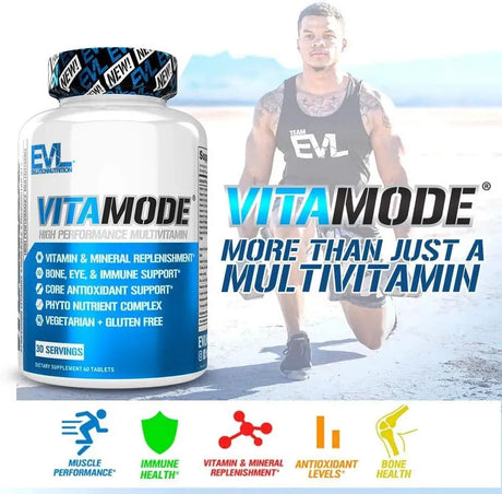 EVLUTION - EVL Advanced Daily Multivitamin for Men 60 Tabletas - The Red Vitamin MX - Suplementos Alimenticios - {{ shop.shopifyCountryName }}