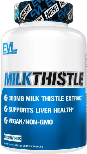 EVLUTION - EVL Silymarin Milk Thistle 60 Capsulas - The Red Vitamin MX - Suplementos Alimenticios - {{ shop.shopifyCountryName }}