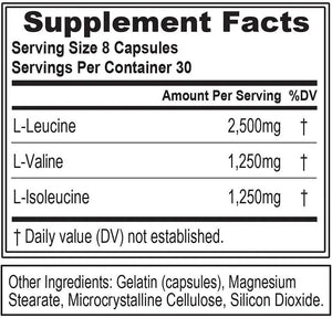 EVLUTION - Evlution BCAA5000 Amino Acids 240 Capsulas - The Red Vitamin MX - Suplementos Alimenticios - {{ shop.shopifyCountryName }}