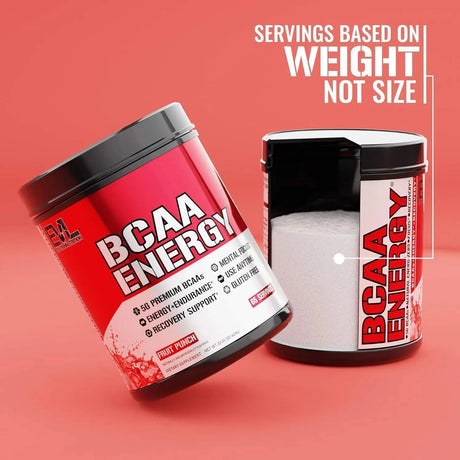 EVLUTION - Evlution BCAAs Amino Acids Powder 65 Servicios Fruit Punch 624Gr. - The Red Vitamin MX - Suplementos Alimenticios - {{ shop.shopifyCountryName }}