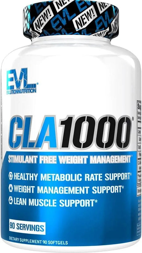 EVLUTION - Evlution Conjugated Linoleic Acid CLA Pills CLA 1000Mg. 90 Capsulas Blandas - The Red Vitamin MX - Suplementos Alimenticios - {{ shop.shopifyCountryName }}