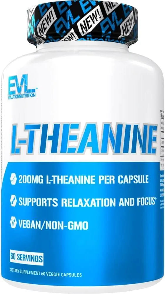 EVLUTION - Evlution L Theanine 200Mg. 60 Capsulas - The Red Vitamin MX - Suplementos Alimenticios - {{ shop.shopifyCountryName }}