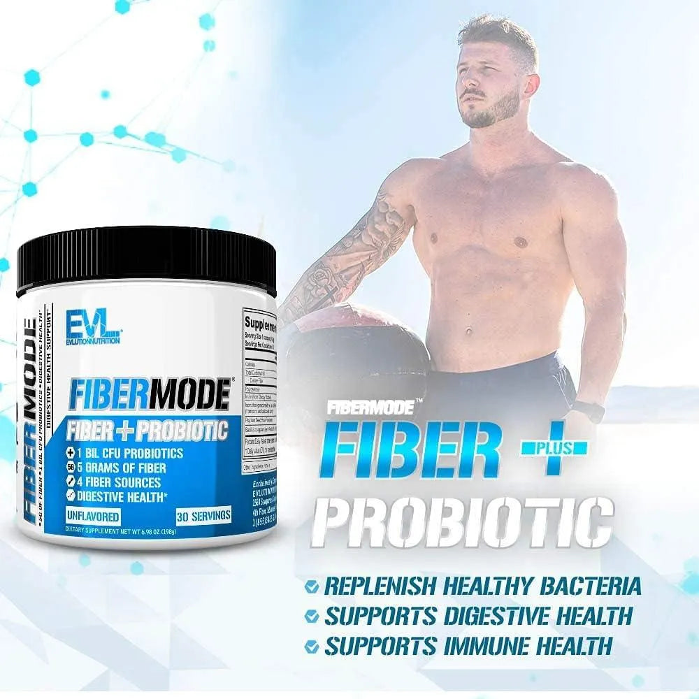 EVLUTION - Evlution Nutrition FiberMode Fiber + Probiotic Powder 30 Servicios 198Gr. - The Red Vitamin MX - Suplementos Alimenticios - {{ shop.shopifyCountryName }}