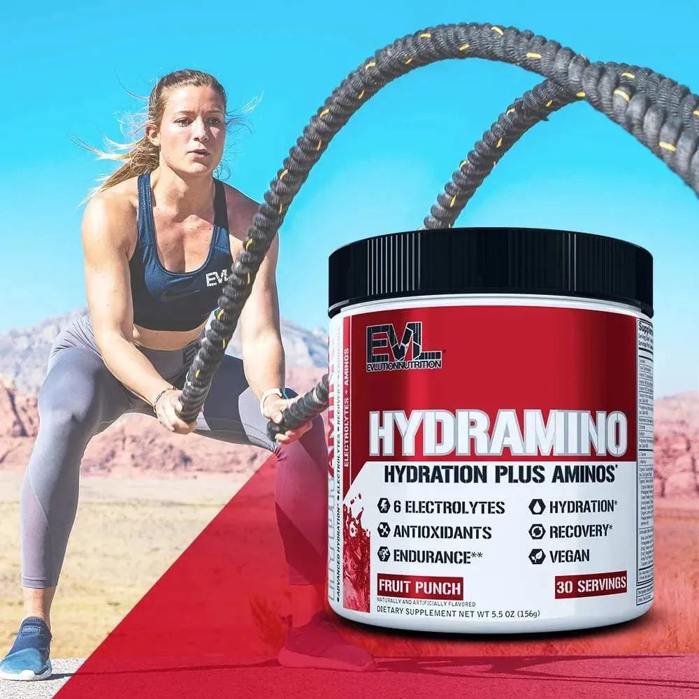 EVLUTION - Evlution Nutrition hydramino Complete Hydration 30 Servicios - The Red Vitamin MX - Suplementos Alimenticios - {{ shop.shopifyCountryName }}