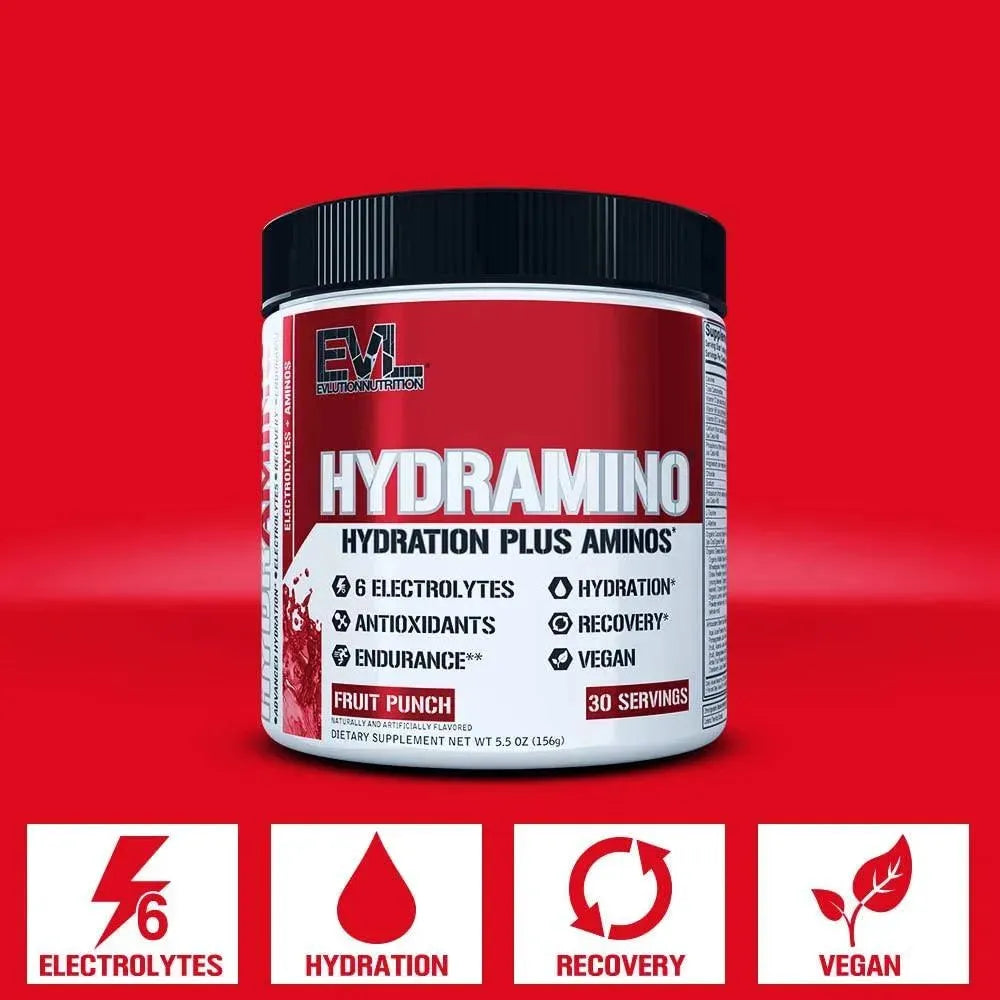 EVLUTION - Evlution Nutrition hydramino Complete Hydration 30 Servicios - The Red Vitamin MX - Suplementos Alimenticios - {{ shop.shopifyCountryName }}