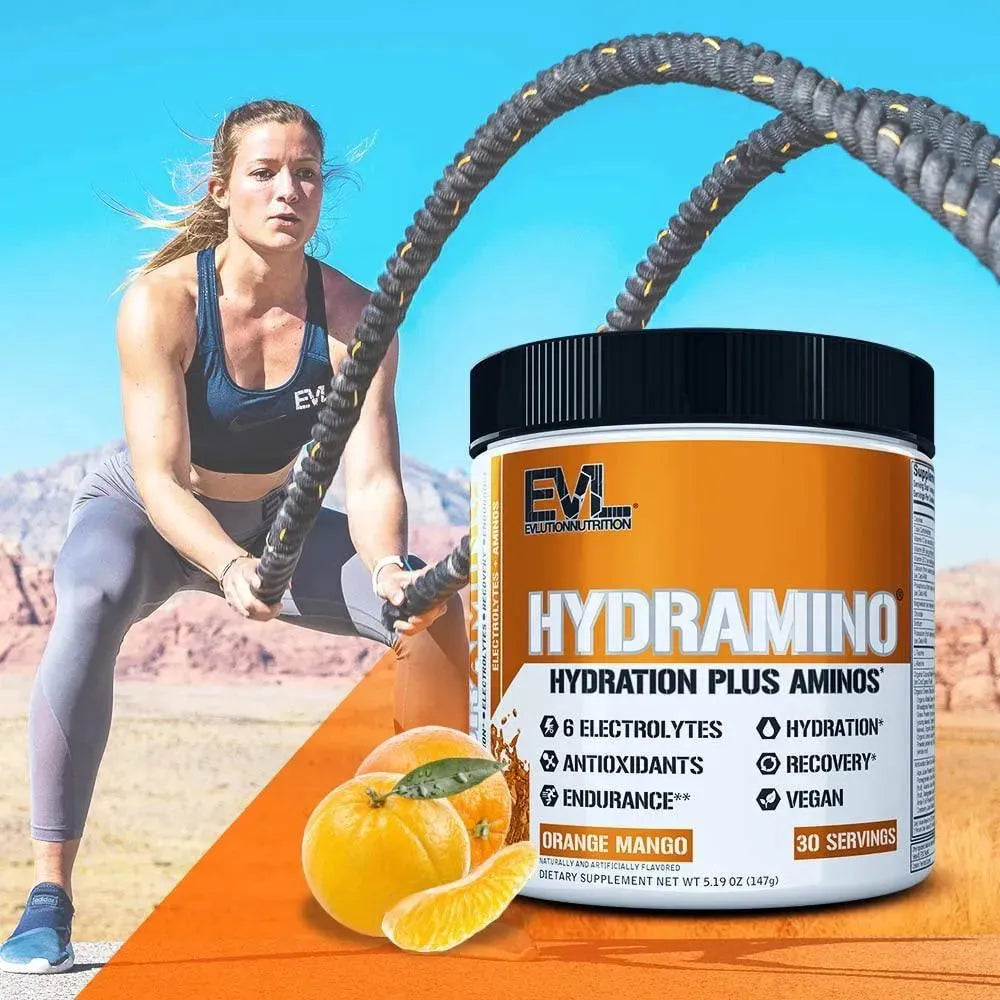 EVLUTION - Evlution Nutrition hydramino Complete Hydration 30 Servicios - The Red Vitamin MX - Suplementos Alimenticios - {{ shop.shopifyCountryName }}