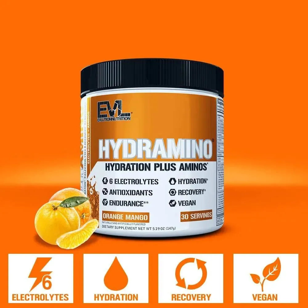 EVLUTION - Evlution Nutrition hydramino Complete Hydration 30 Servicios - The Red Vitamin MX - Suplementos Alimenticios - {{ shop.shopifyCountryName }}