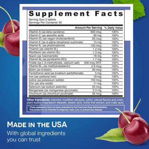 EZ MELTS - EZ Melts Dissolvable Multivitamin 60 Tabletas - The Red Vitamin MX - Suplementos Alimenticios - {{ shop.shopifyCountryName }}
