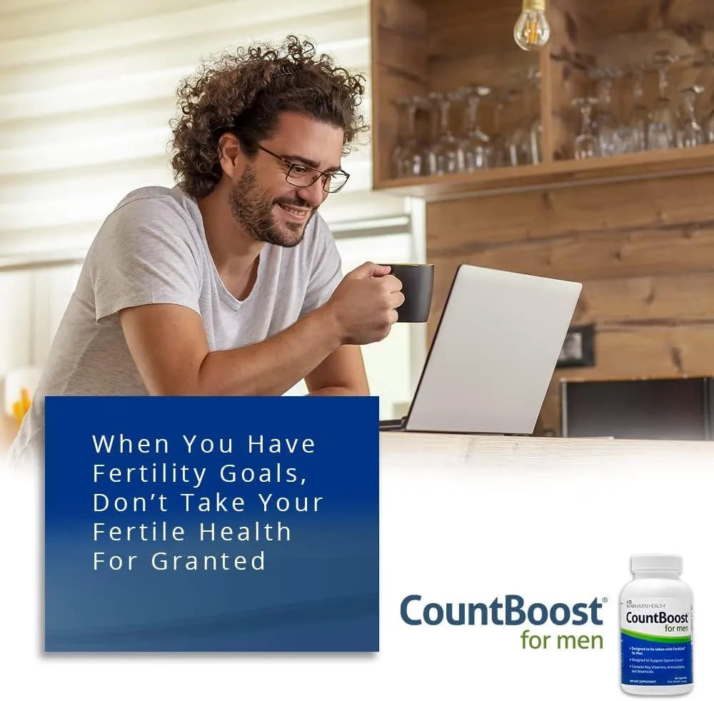 FAIRHAVEN HEALTH - Fairhaven Health CountBoost for Men 60 Capsulas - The Red Vitamin MX - Suplementos Alimenticios - {{ shop.shopifyCountryName }}