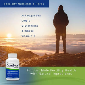 FAIRHAVEN HEALTH - Fairhaven Health CountBoost for Men 60 Capsulas - The Red Vitamin MX - Suplementos Alimenticios - {{ shop.shopifyCountryName }}