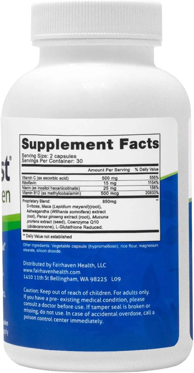 FAIRHAVEN HEALTH - Fairhaven Health CountBoost for Men 60 Capsulas - The Red Vitamin MX - Suplementos Alimenticios - {{ shop.shopifyCountryName }}