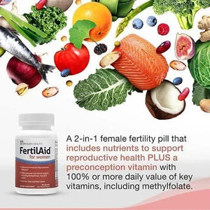 FAIRHAVEN HEALTH - Fairhaven Health FertilAid for Women 90 Capsulas - The Red Vitamin MX - Suplementos Alimenticios - {{ shop.shopifyCountryName }}