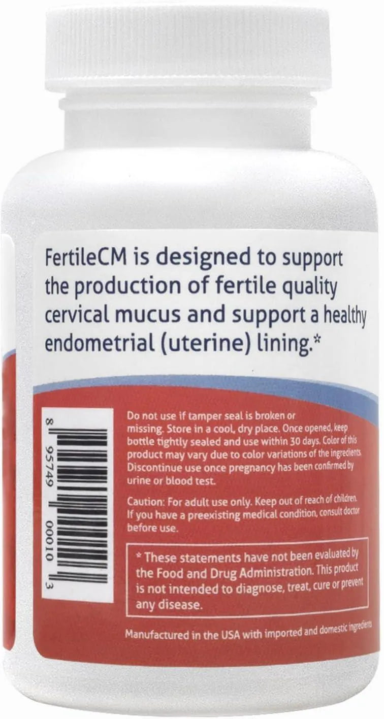 FAIRHAVEN HEALTH - Fairhaven Health FertileCM Fertility Supplement For Women 90 Capsulas - The Red Vitamin MX - Suplementos Alimenticios - {{ shop.shopifyCountryName }}