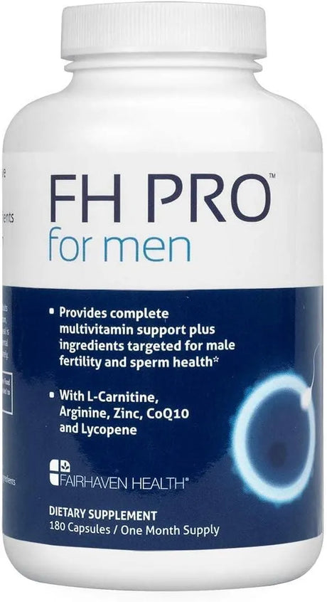 FAIRHAVEN HEALTH - Fairhaven Health FH Pro for Men 180 Capsulas - The Red Vitamin MX - Suplementos Alimenticios - {{ shop.shopifyCountryName }}