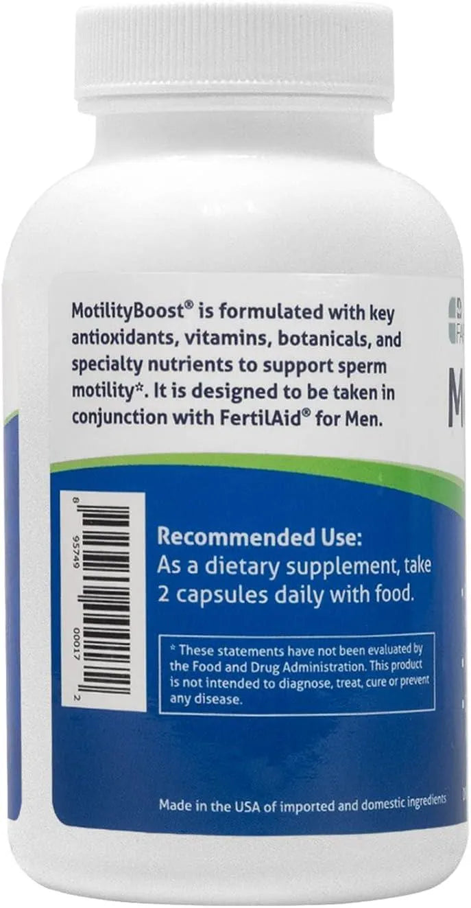 FAIRHAVEN HEALTH - Fairhaven Health MotilityBoost for Men Male Fertility Supplement 60 Capsulas - The Red Vitamin MX - Suplementos Alimenticios - {{ shop.shopifyCountryName }}