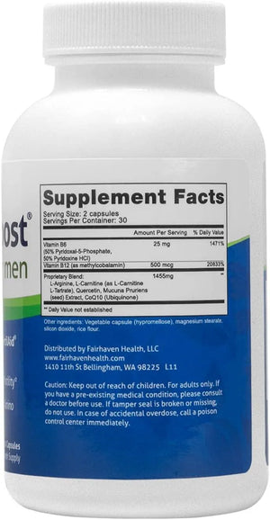 FAIRHAVEN HEALTH - Fairhaven Health MotilityBoost for Men Male Fertility Supplement 60 Capsulas - The Red Vitamin MX - Suplementos Alimenticios - {{ shop.shopifyCountryName }}