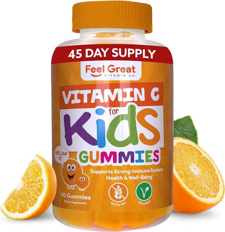 FEEL GREAT - Feel Great Vitamin C Gummies for Kids 90 Gomitas - The Red Vitamin MX - Suplementos Alimenticios - {{ shop.shopifyCountryName }}