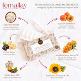 FEMALLAY - Femallay Organic Vaginal Moisturizing Suppository Melts Coconut 14 Aplicaciones - The Red Vitamin MX - Hidratantes Vaginales - {{ shop.shopifyCountryName }}